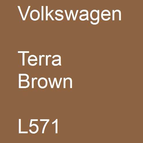 Volkswagen, Terra Brown, L571.